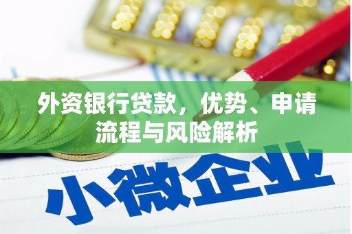富源外资银行贷款，优势、申请流程与风险解析