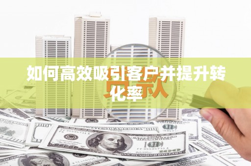 富源如何高效吸引客户并提升转化率