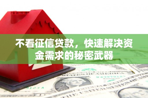 富源不看征信贷款，快速解决资金需求的秘密武器