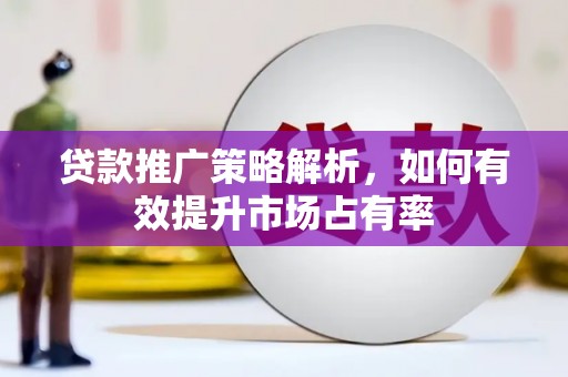 富源贷款推广策略解析，如何有效提升市场占有率