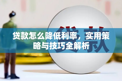 富源贷款怎么降低利率，实用策略与技巧全解析