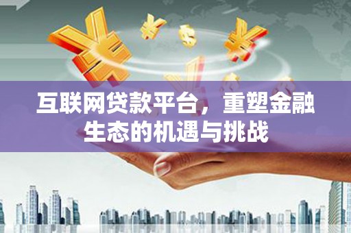 富源互联网贷款平台，重塑金融生态的机遇与挑战