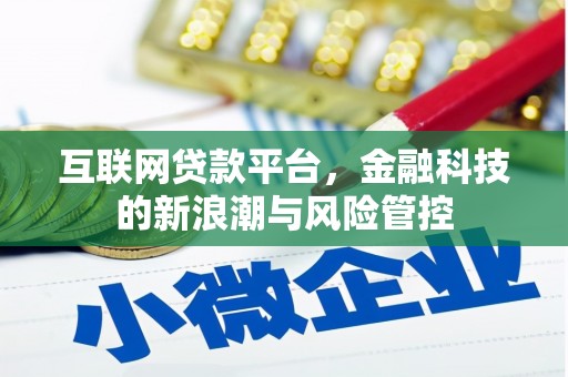 富源互联网贷款平台，金融科技的新浪潮与风险管控