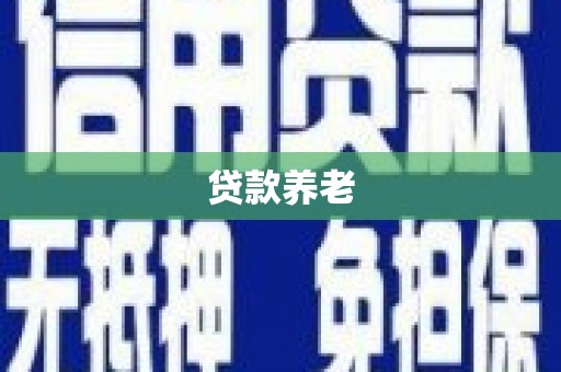 富源贷款养老