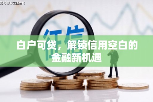 富源白户可贷，解锁信用空白的金融新机遇