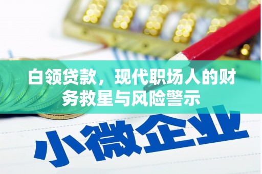 富源白领贷款，现代职场人的财务救星与风险警示