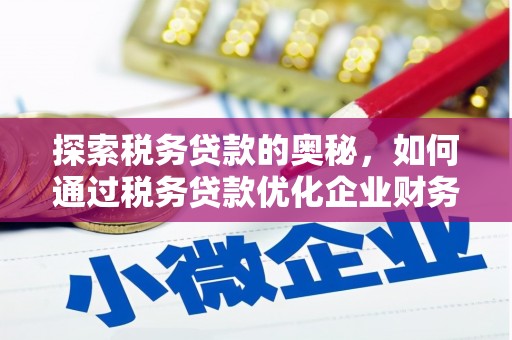 富源探索税务贷款的奥秘，如何通过税务贷款优化企业财务
