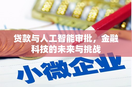 富源贷款与人工智能审批，金融科技的未来与挑战