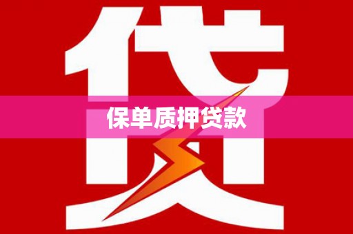 富源保单质押贷款