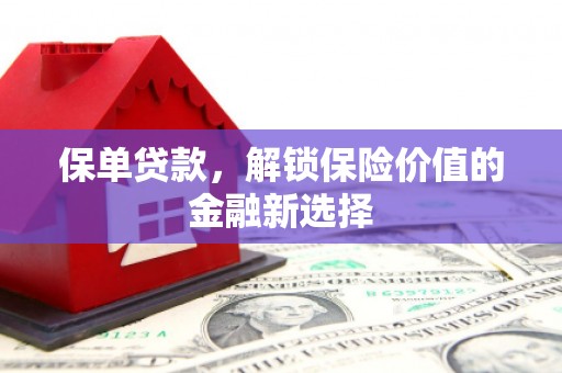 富源保单贷款，解锁保险价值的金融新选择