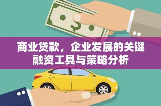 富源商业贷款，企业发展的关键融资工具与策略分析
