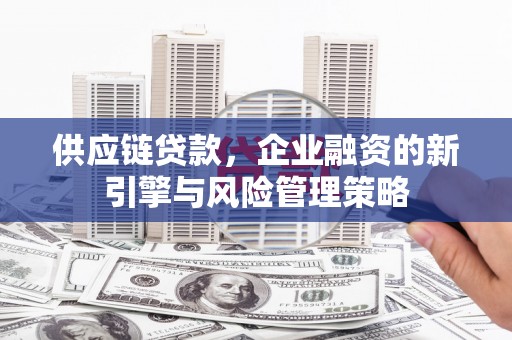 富源供应链贷款，企业融资的新引擎与风险管理策略