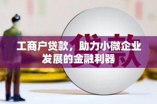 富源工商户贷款，助力小微企业发展的金融利器