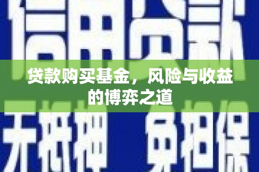 富源贷款购买基金，风险与收益的博弈之道