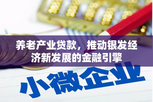 富源养老产业贷款，推动银发经济新发展的金融引擎
