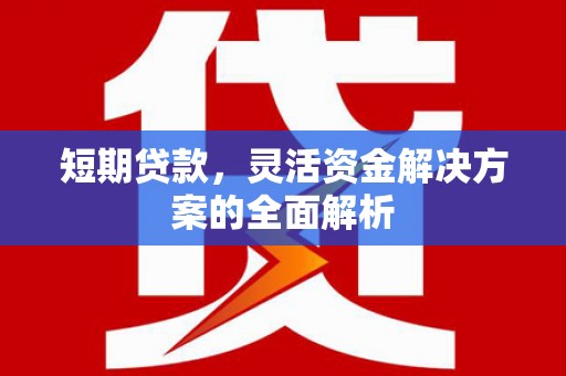 富源短期贷款，灵活资金解决方案的全面解析