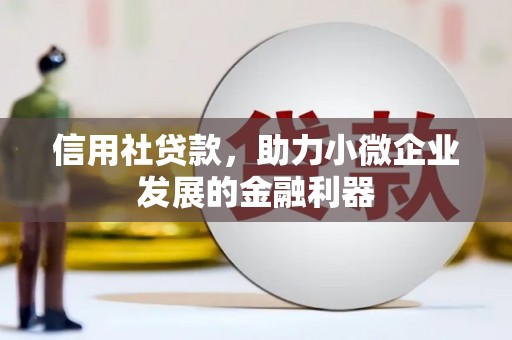 富源信用社贷款，助力小微企业发展的金融利器