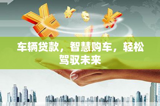 富源车辆贷款，智慧购车，轻松驾驭未来